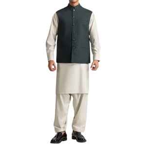 Nouveaux modèles tendance 2026 – Gilet décontracté uni pour homme, imperméable et respirant, toutes saisons, idéal pour mariage, fête, Aïd - Product Image 1