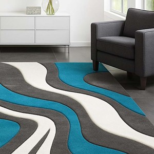 Abstract Luxury Hand Tufted Area Rug Designer Rug Wool Rug Cozy Rug Modern Luxury Home Rug for Living Room Bed Room Home Decor - Product Image 2