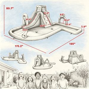 Casa Gonfiabile Acquatica per Divertimento - Product Image 6