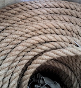 Corde en jute tressée de 20-30 mm de diamètre, corde d'emballage biodégradable - Product Image 2