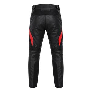Black <b>Red</b> Motorbike Pants for Men Motorcycle Riding Trousers Protective Gear Lightweight Racing Pants Durable Adventure - Product Image 2