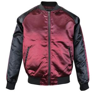 Chaquetas Varsity de Satén Formal con Recubrimiento Premium, Fabricante OEM, Logotipo Personalizado, Proveedor de Ropa Exterior Universitaria de Moda - Product Image 1