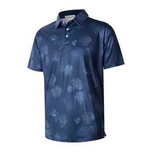 Camiseta Polo de Golf Personalizada con Sublimación para Hombre, Manga Corta, de Secado Rápido, Transpirable, Informal - Product Image 1