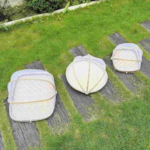 Top Product 2025 Vietnamese Exported Bamboo Woven <b>Food</b> <b>Cover</b> <b>Food</b> Safety Utensil in Tent Format/ Bamboo Winnowing Basket <b>Cover</b> - Product Image 2