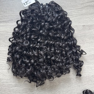 วิกผมต่อผมมนุษย์หยักศกสีธรรมชาติ - Product Image 3