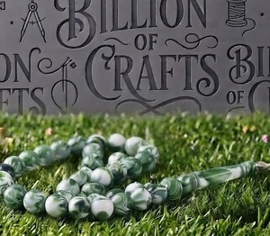 Chapelet musulman en résine Tasbih Misbaha 33 perles, chapelet islamique Zikr Dhikr fait main, cadeau de l'Aïd, vente en gros - Product Image 2