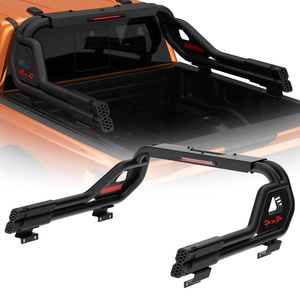 Barra Antivuelco Reforzada para Camioneta con Luz de Freno, Barra Deportiva de Acero para Hilux, Ranger, F150, RAM 1500, D-Max, NP300, 4x4, BYD Shark 6 - Product Image 1