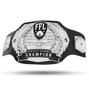 Ceinture de championnat avec logo personnalisé, plaques en laiton alliage 3 mm, ceinture de titre pour la lutte et la boxe - Product Image 1