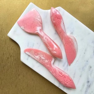 Faizacraft Hot Selling Customized Color Resin Eco-Friendly Durable <b>Cheese</b> Tools <b>Set</b> Creative Butter Cutter Fork Dishwasher - Product Image 5