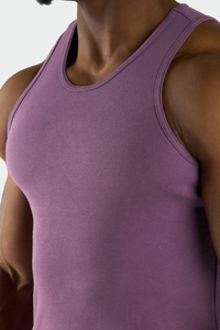 Custom Men's Acid Washed Tank <b>Top</b> Premium Quality Cotton Fabric Casual Summer Style Men Tank <b>Top</b> For Online Sale - Product Image 5