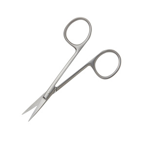 กรรไกรผ่าตัดสแตนเลสคุณภาพดีที่สุด ผลิตในปากีสถาน โดย Metal Med Iris Scissors  เป็นเครื่องมือผ่าตัดที่มีความสำคัญ - Product Image 1