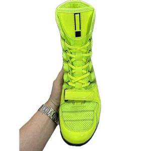 รองเท้าชกมวย รองเท้ามวยปล้ำ รองเท้าฝึกซ้อม ระบายอากาศได้ดี กันลื่น สำหรับผู้ชาย รับสั่งทำปักโลโก้ - Product Image 4