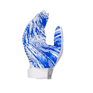 Fabricación por Contrato de Guantes de Fútbol Americano con Agarre Duradero en la Palma, Colores del Equipo y Logotipo Personalizado para Clientes de Marca Privada - Product Image 3