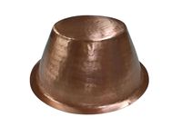 Bol de pédicure en cuivre de luxe, fait main, pour soins des pieds, collection décorative professionnelle pour spa et salon