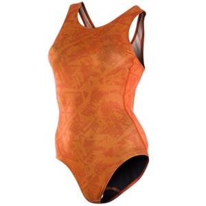 Traje de Baño Deportivo Tipo Tank para Mujer al por Mayor, Spandex/Poliéster, Secado Rápido, Transpirable, Personalizable, Estampado, Atlético - Product Image 1