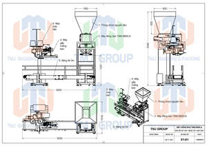 เครื่องบรรจุถุงแบบกึ่งอัตโนมัติ OEM สำหรับบรรจุกระดาษ ถุงเย็บปิดผนึก สำหรับกระเทียม แครอท มันฝรั่ง 10กก.-50กก. รุ่น TBM-SB00 คุณภาพส่งออก - Product Image 6