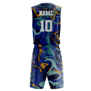Usine d'uniformes de basketball, vente en gros de maillots de basketball, tenue de sport, logo imprimé personnalisé de haute qualité, uniformes de basketball - Product Image 2