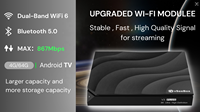 VSeeBox V3 Plus Original 2025, Android 11 TV Box 64 Go, Résolution 6K, Noir, USA, Vente Chaude, Livraison Rapide Gratuite