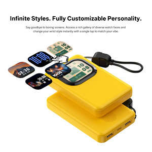 Banco de Energía Inteligente de 10000 mAh con Altavoz Bluetooth, Reloj Despertador, Calculadora, Localizador de Teléfono, Cargador Portátil Multifuncional - Product Image 5