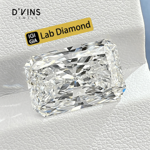 Diamant en vrac D'vins en gros, certifié IGI/CVD, taille Radiant, 5,08 carats, couleur E, pureté VVS1, diamant de laboratoire - Product Image 1