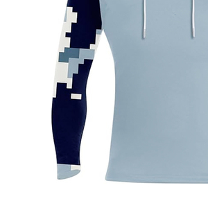 Chemises et vestes de pêche en polyester pour hommes, protection solaire, performance extérieure, manches longues, capuche, imprimé poisson, pour conditions météorologiques extrêmes - Product Image 5