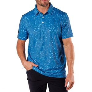 Wholesale Custom Embroidery Logo Polo Shirt High Quality Golf T-Shirt Stand Collar Breathable Moisture <b>Wicking</b> Quick Dry XL Size - Product Image 5