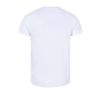 T-shirts pour hommes de couleur blanche, manches courtes, prix bas, service OEM ODM, fabrication sur mesure, haute qualité - Product Image 3