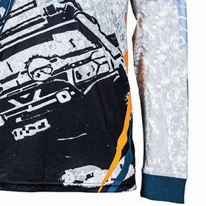 Camisetas de Manga Larga para Hombre con MOQ Bajo, 100% Poliéster, Secado Rápido, Protección UV, Logotipo Personalizado Impreso, Jersey para Pesca al Aire Libre - Product Image 5