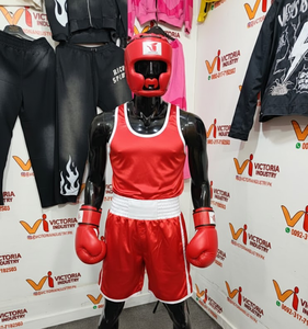 Uniformes de Boxeo Personalizados, Uniformes Deportivos de Boxeo de Seda Satinada Estampada, Uniformes de Artes Marciales - Product Image 1