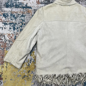 Premium Wholesale Custom Design Genuine Leather Fringes <b>Jacket</b> Latest Fashion Wear Clothing <b>Fringed</b> Leather <b>Jackets</b> - Product Image 6