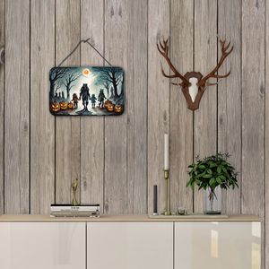 Multicolore NOUVEAU Halloween Loups-garous Suspension murale Spooky Décalcomanies de porte pour cuisine Bar Salle de bain-Décoration intérieure 8HX12W - Product Image 4