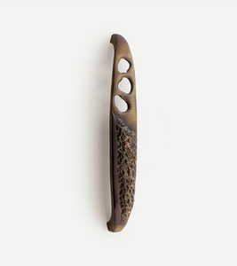 Hot Selling Matt <b>Silver</b> Brass Color Exterior Door Handle Metal Office School Restaurant Hotel Hospital Pull Handle T-Bar - Product Image 3