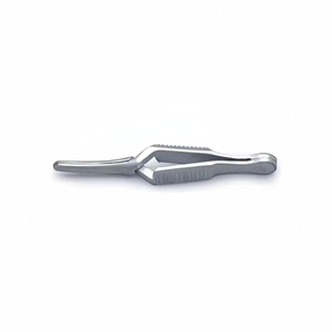 Penjepit Vaskular Instrumen Bedah Premium Johns Hopkins Bulldog <span class=keywords><strong>Clamp</strong></span>, Baja Tahan Karat, Alat Medis yang Tahan Lama - Product Image 1