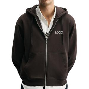 Nouveauté 2026 : Sweat à capuche zippé pour hommes, imprimé DTF, fabriqué en usine, excellent rapport qualité-prix, services OEM, matériaux de qualité. - Product Image 1