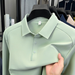 เสื้อโปโลชายแขนสั้นลำลองสำหรับเล่นกอล์ฟ รับผลิตแบบ OEM ODM ออกแบบได้ตามต้องการ ผ้าถักแห้งเร็ว ตำแหน่งโลโก้ด้านหน้า - Product Image 4