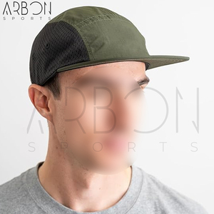 Casquette de sport légère et performante à 5 panneaux en maille avec logo personnalisé, ajustable, pour hommes et femmes, idéale pour l'extérieur – Fournisseur de qualité - Product Image 2