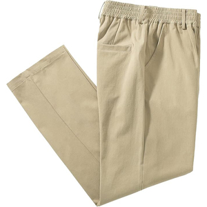 Pantalones Vaqueros Casuales de Mezclilla para Hombre, de Alta Calidad, Ligeros, Cintura Elástica, Ajuste Holgado y Cómodo, Diseño Sólido, Combinables con Todo - Product Image 6