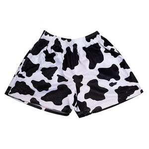 Pantalones Cortos Deportivos de Secado Rápido con Estampado de Leopardo para Hombre, Pantalones Cortos de Playa, Diseño Personalizado, 100% Poliéster - Product Image 2