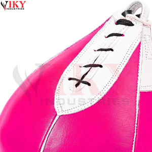 Ballons de boxe en cuir de vachette de taille moyenne, personnalisés, très vendus, de haute qualité, en tissu Oxford robuste - Product Image 6