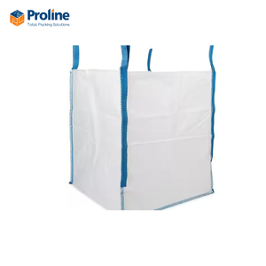 Fibc cấp thực phẩm Jumbo Túi 1 tấn PP dệt đáy phẳng chéo góc vòng số lượng lớn Kích thước túi lớn giá sản xuất - Product Image 6