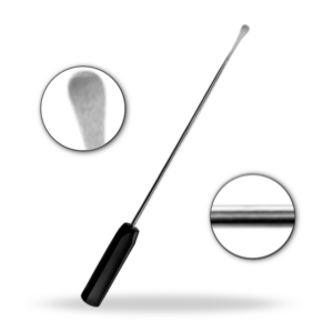 Élévateurs plats Cobb 18 pouces 460 mm – Instrument chirurgical pour la neurochirurgie de la colonne vertébrale, pour l'élevation des tissus vertébraux et la dissection osseuse - Product Image 1