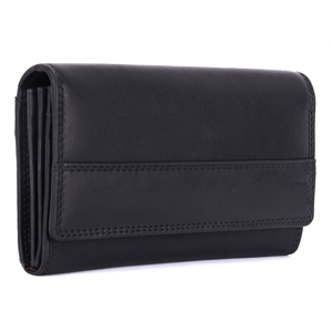 Cartera de Cuero de Alta Calidad para Mujer, Cartera Compacta de Diseño con Protección RFID y Aspecto Moderno y Elegante, Disponible para la Venta - Product Image 4