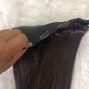 Extensiones de Cabello Humano Premium con Clip – Mechas de Cabello Naturales sin Costuras para un Cabello Largo, Grueso y Voluminoso - Product Image 1