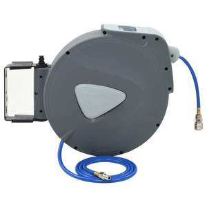 รอกเก็บสายลมอัตโนมัติขนาด 1/4 นิ้ว ยาว 98.4 นิ้ว อุปกรณ์และอะไหล่เครื่องมือลม - Product Image 2