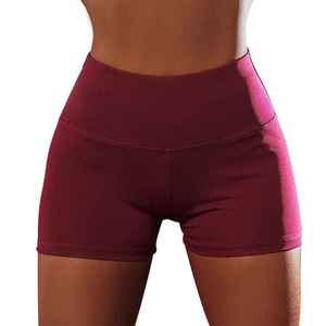 Pantalones de Yoga y Shorts Deportivos para Mujer al por Mayor, 80% Nailon 20% Spandex, Cintura Elástica, para Gimnasio, Fitness, Yoga y Running - Product Image 5