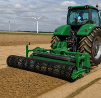 Aradora de Piedras para Tractor de 2500 mm de Alta Resistencia con Profundidad de Trabajo de 220 mm para Preparación de Semilleros - Precio de Depósito