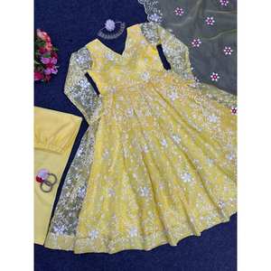 ชุดทำงานด้ายออร์แกซซ่าด้านล่างมีสีเหลืองดูปองตา - Product Image 6