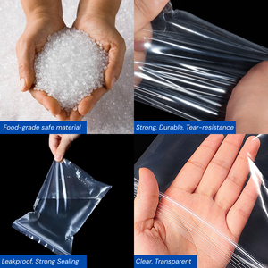 Sac à fermeture éclair en LDPE imprimé sur mesure de qualité médicale, conçu pour la distribution de médicaments en pharmacie et l'utilisation en clinique hospitalière refermable - Product Image 5