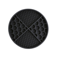 Bol à alimentation lente à motif personnalisé, grande quantité, approvisionnement direct usine, partenaire à long terme, labyrinthe amusant en silicone pour encourager une alimentation lente