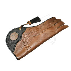 Gants Falcon en cuir imperméable de qualité supérieure avec intérieur en tissu léger, coutures renforcées et ajustement facile - Product Image 3